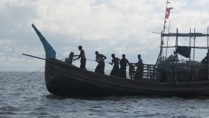 Fishing for Hilsa at the rivermouth by Rafiqul Islam Montu