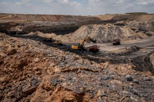 heavy machinery in mine